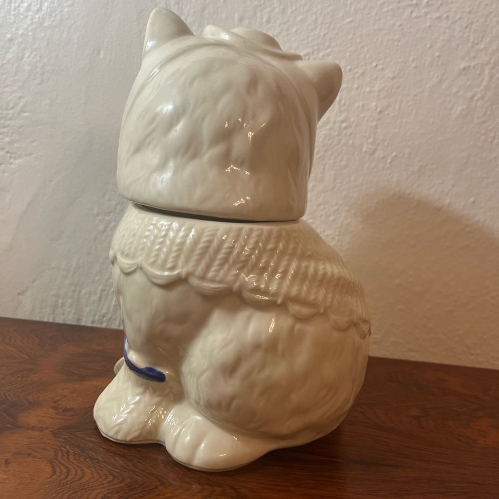 Shawnee Pottery Puss ‘n Boots Vintage 1940’s Cat Cookie Jar - Picture 4 of 9